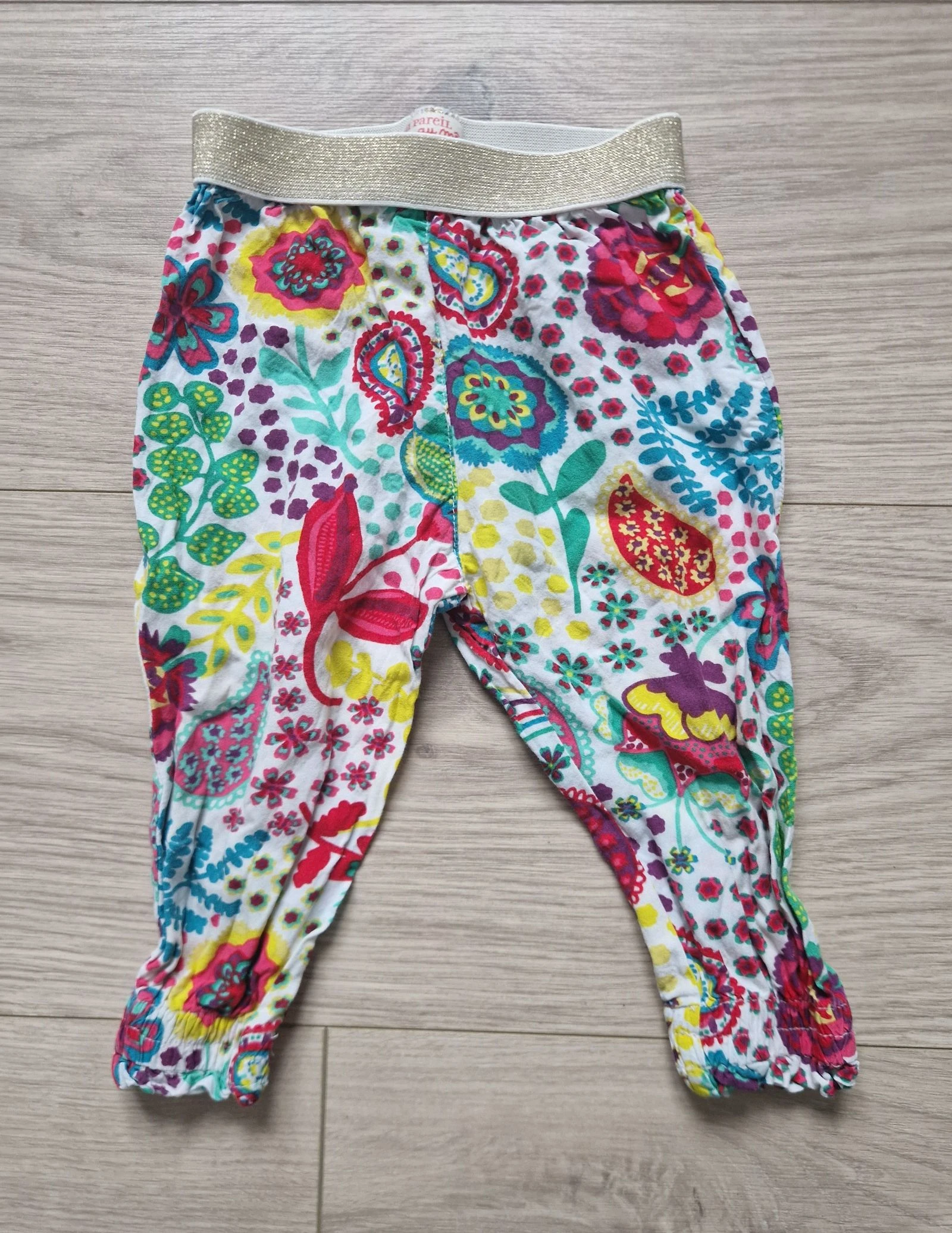 🌼 Pantalon d’été – Du pareil au même – bébé fille – 12 mois / 74 cm – bon état